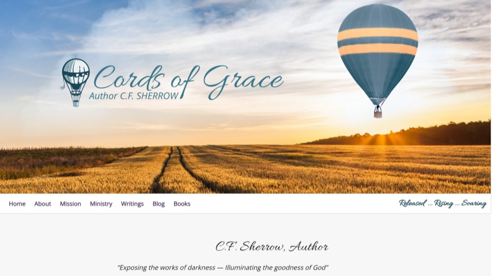 Celebration Web Design Site - Cords of Grace