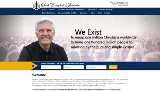 Susek Evangelistic Association by Celebration Web Design