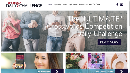 Word Star Daily Challenge by Celebration Web Design