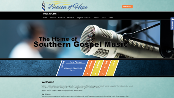 WRBX Gospel Radio  by Celebration Web Design